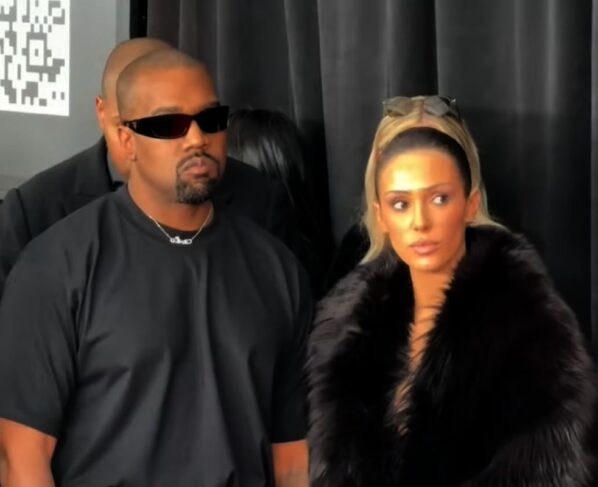 Kanye West e Bianca Censori no Grammy 2025