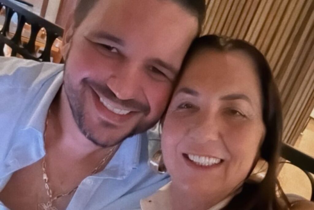 Danilo Nascimento e Margareth Serrão, mãe de Virgínia Fonseca