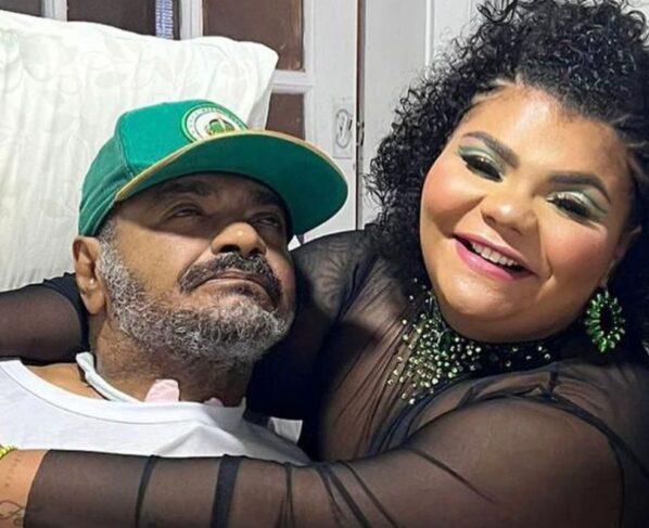 Flora Cruz com Arlindo Cruz