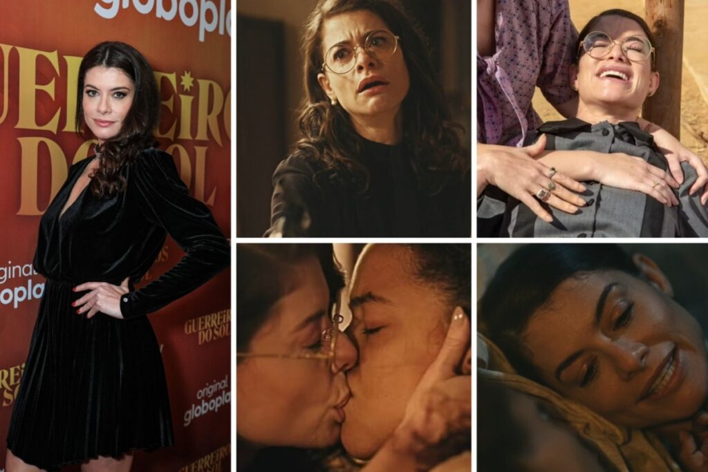 Alinne Moraes em "Guerreiros do Sol"