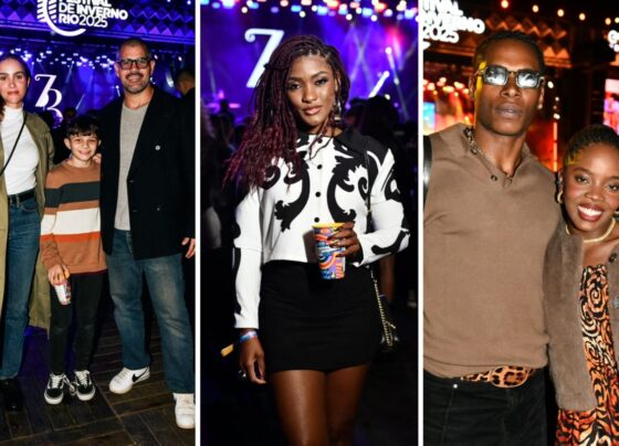 Juliano Cazarré, Erika Januza, Clara Moneke no Festival de Inverno