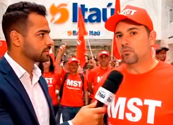 Integrante do MST foge após pergunta sobre taxar Lula: ‘Vai cobrar imposto do milionário também?’